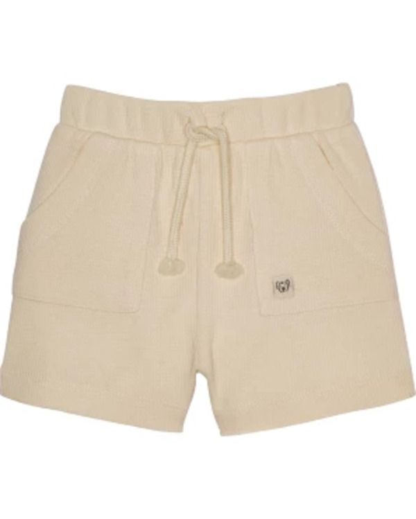 Bild 1 von Newborn Shorts mit Waffelstruktur, Ergee, elastischer Bund, offwhite