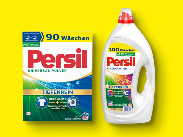 Bild 1 von Persil Waschmittel 90/100/76 Wäschen, 
         5,4 kg/4,5 l/76 Stück