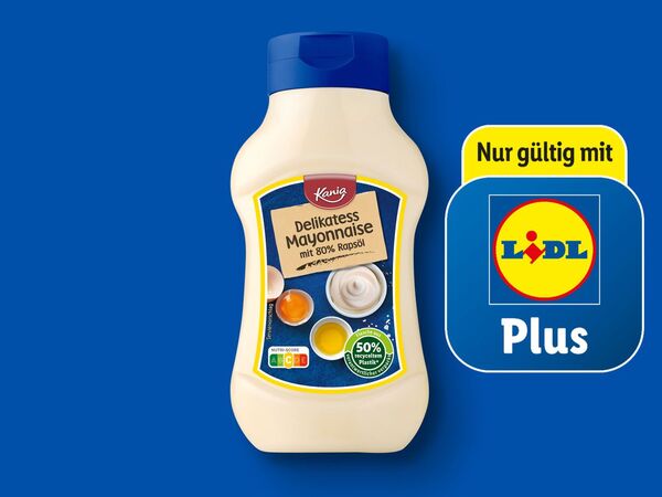 Bild 1 von Kania Delikatess Mayonnaise, 
         500 ml