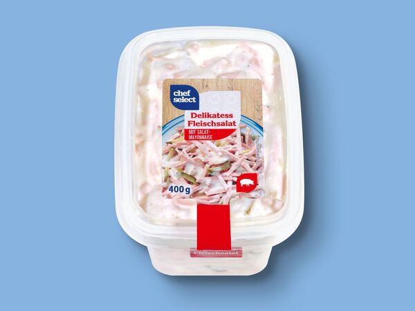 Bild 1 von Chef Select Delikatess Fleischsalat XXL, 
         480 g