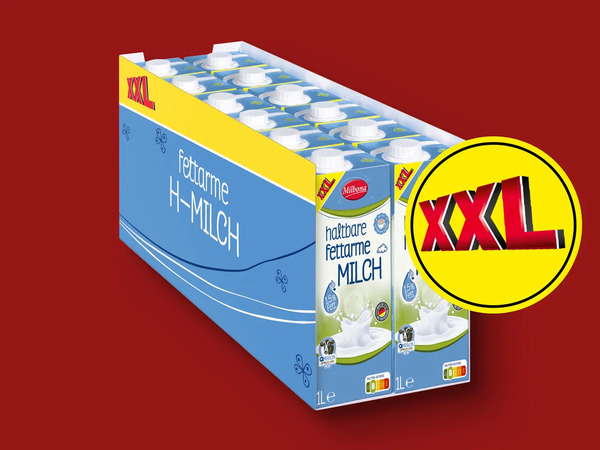 Bild 1 von Milbona Haltbare Milch XXL, 
         12x 1 l