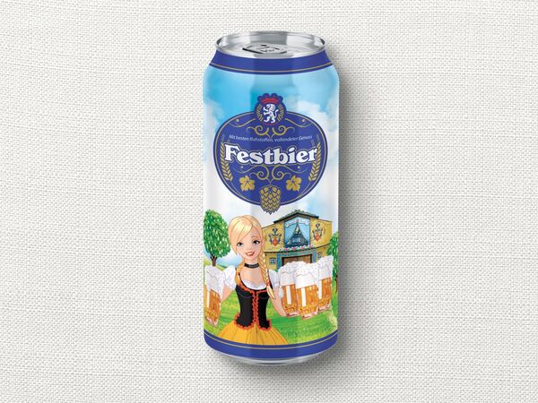 Bild 1 von Perlenbacher Festbier, 
         0,5 l zzgl. -.25 Pfand