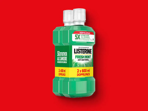 Listerine Mundspülung, 
         2x 600 ml