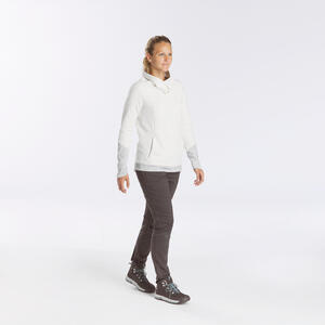 Sweatshirt Damen Wandern - NH100 Grau