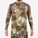 Bild 1 von Langarmshirt 500 TREEMETIC leise, atmungsaktiv, camouflage Braun|grün