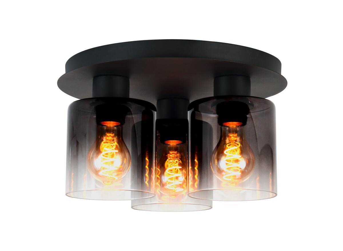 Bild 1 von Deckenleuchte Estelle in Schwarz max. 25 Watt Deckenlampe, Schwarz