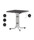 Bild 3 von Sieger Boulevard-Klapptisch mecalit®-PRO, ca. B70/H72/T70 cm