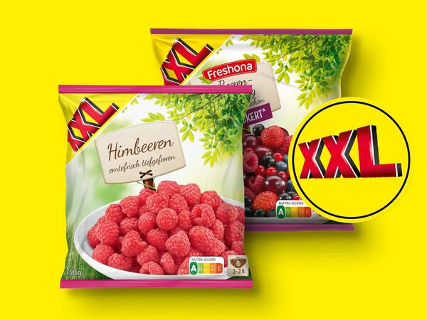 Bild 1 von Freshona Tiefkühlobst XXL, 
         750 g