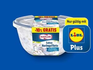 Nadler Sahne Heringsfilets, 
         440 g