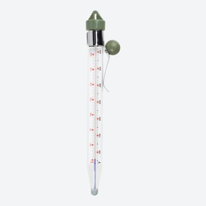 Zuckerthermometer mit Klammer, ca. 20,5cm, Green