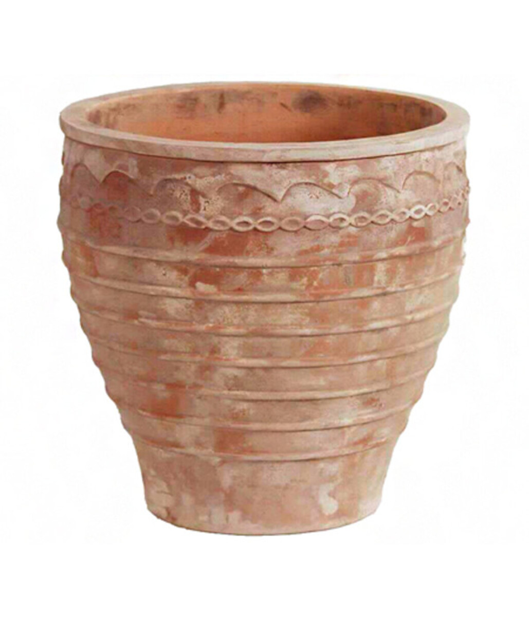 Bild 1 von Terrakotta-Topf Perugia, rund, antik-terrakotta