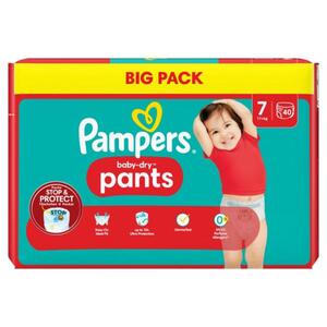 Pampers Baby Dry Pants Gr. 7, 17+kg Big Pack