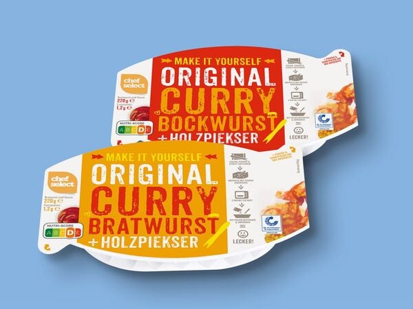 Bild 1 von Chef Select Curry Snacker, 
         221,2 g