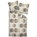 Bild 1 von Janine Bettwäsche Palermo, Braun, Taupe, Greige, Textil, Kreise, 155x220 cm, Textiles Vertrauen - Oeko-Tex®, Oeko-Tex® Made IN Green, pflegeleicht, atmungsaktiv, hautfreundlich, angenehm wärmend,
