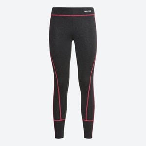 Damen-Sportleggings in Mélange-Optik, Anthracite