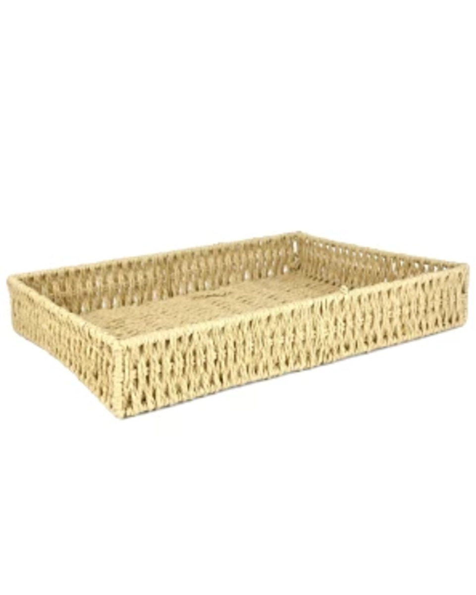 Bild 1 von Dekotablett in Seegrasoptik, ca. 35 x 26 cm, naturfarben