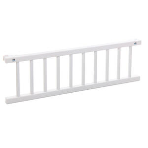 Babybay Original und Midi und Mini, Weiß, Holz, Buche, 86x27.5x6 cm, EN 71, Babysicherheit, Schutzgitter