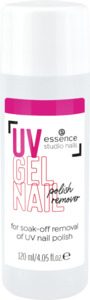 essence studio nails UV GEL NAIL polish remover 01 let's get loose, 120 ml