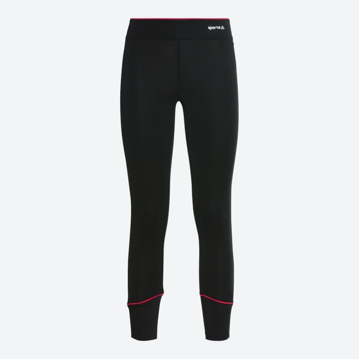 Bild 1 von Damen-Sportleggings mit Kontrast-Paspel, Black