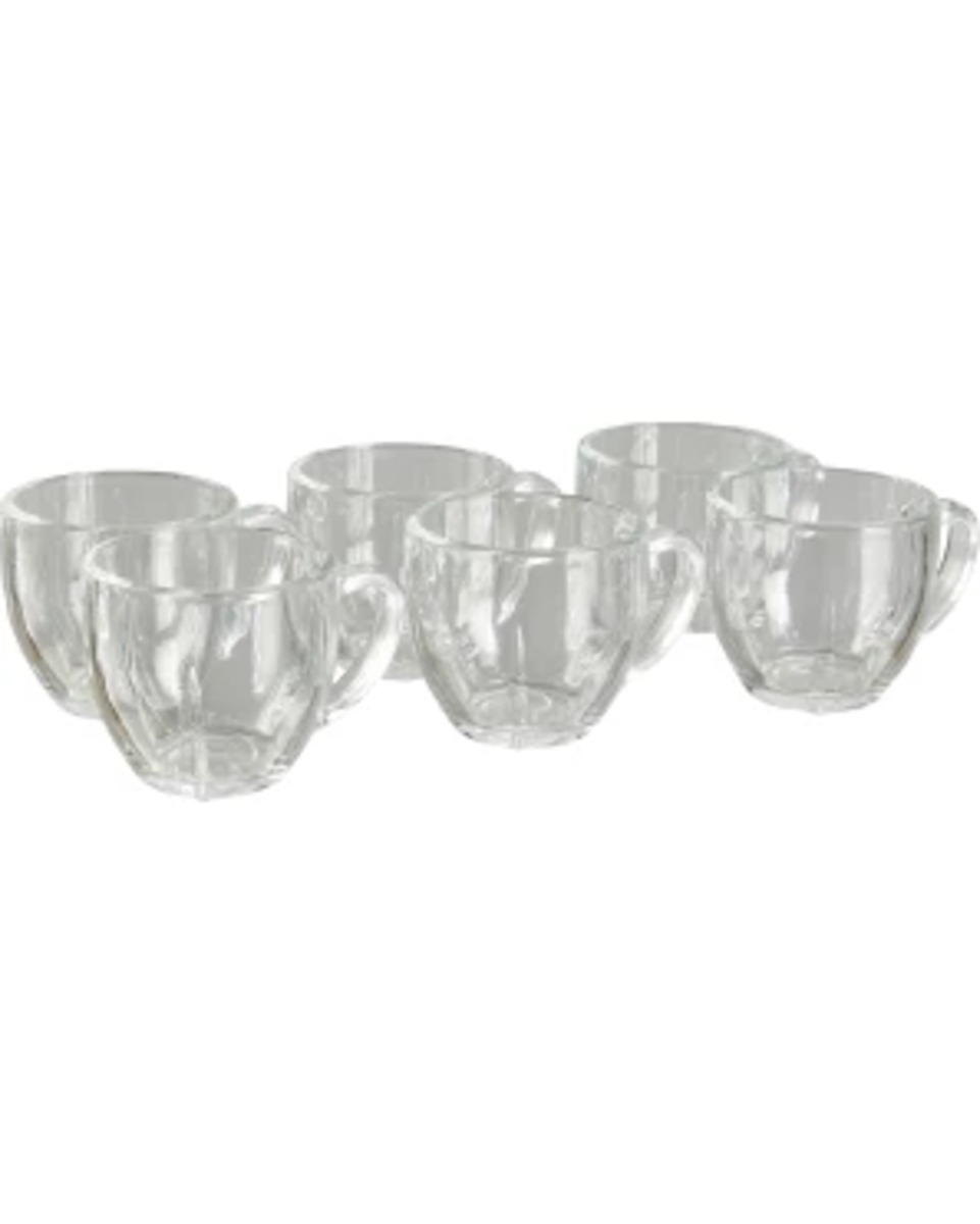 Bild 1 von Transparente Kaffeegläser, 6er-Pack, ca. 110 ml, klar