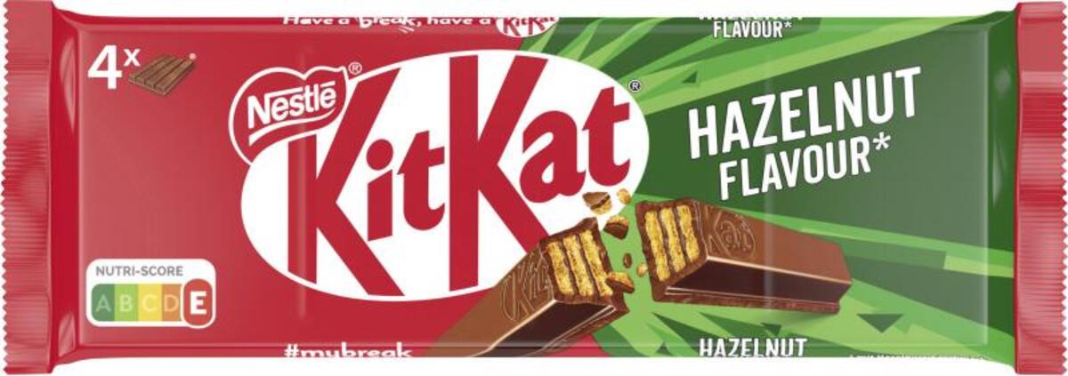 Bild 1 von Nestlé Kitkat Hazelnut Multipack 4er