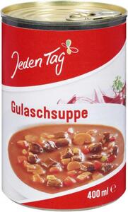 Jeden Tag Gulaschsuppe