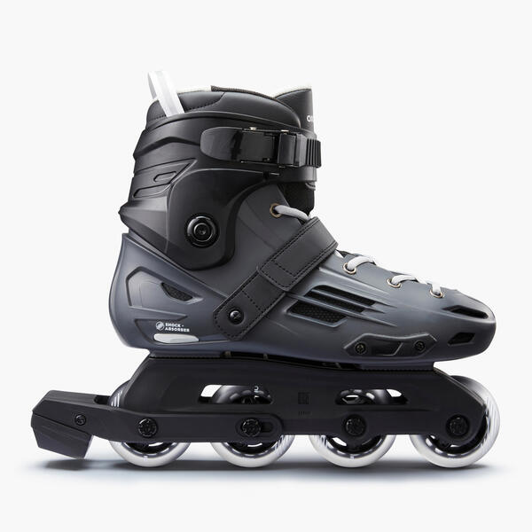 Bild 1 von Inline Skates Inliner Damen/Herren - MF140 Hartschale grau Grau|schwarz|weiß