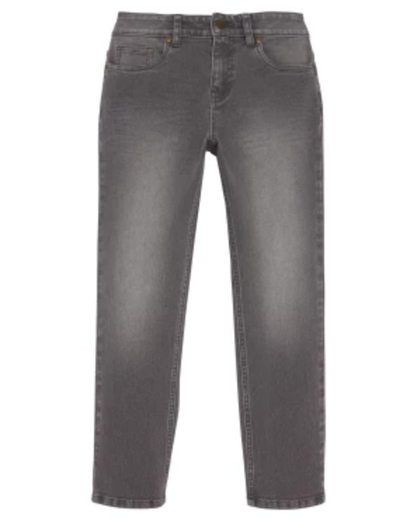 Bild 1 von Jeans mit Waschungseffekten, Straight-fit, Denim light grey