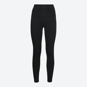 Damen-Sportleggings mit Kontrast-Nähten, Black