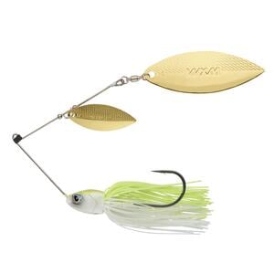 Spinnerbait Spino PK 28 g weiss-gelbgrün Gelb|weiß