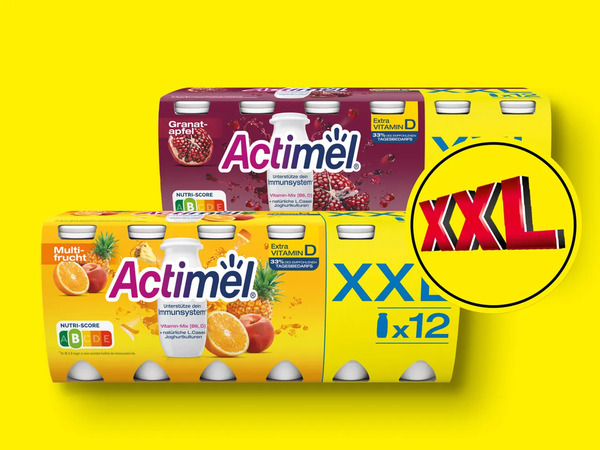 Bild 1 von Danone Actimel XXL, 
         12x 100 g