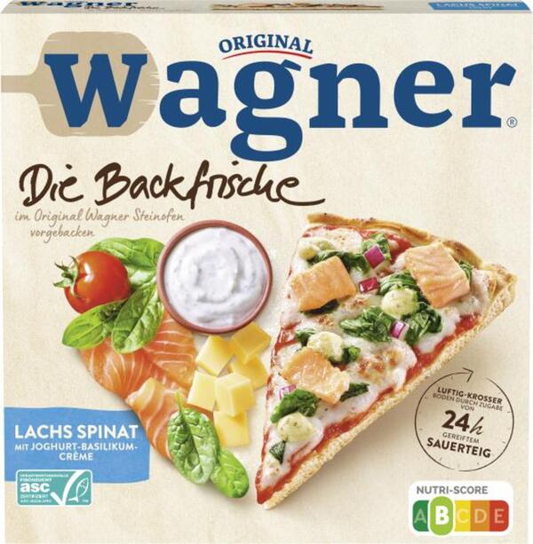 Bild 1 von Original Wagner Die Backfrische Lachs Spinat