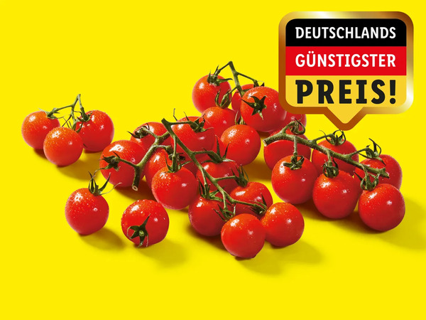 Bild 1 von Deutsche Cherrystrauchtomaten, 
         300 g