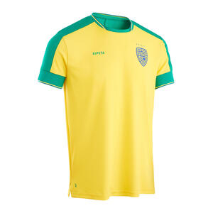 Damen/Herren Fussballtrikot - FF500 Brasilien 2022 Gelb|grün