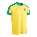 Bild 1 von Damen/Herren Fussballtrikot - FF500 Brasilien 2022 Gelb|grün