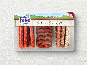 Alpenfest Salami Snack Box, 
         200 g