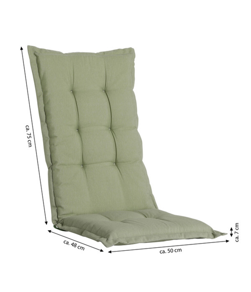 Bild 2 von Madison Hochlehnerauflage Panama Uni, ca. B50/H7/T48 cm
