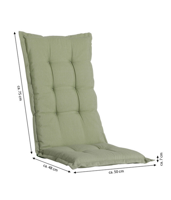 Bild 2 von Madison Hochlehnerauflage Panama Uni, ca. B50/H7/T48 cm