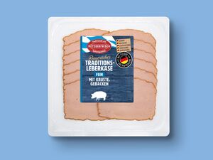 Metzgerfrisch Bayerischer Traditions-Leberkäse, 
         125/100 g