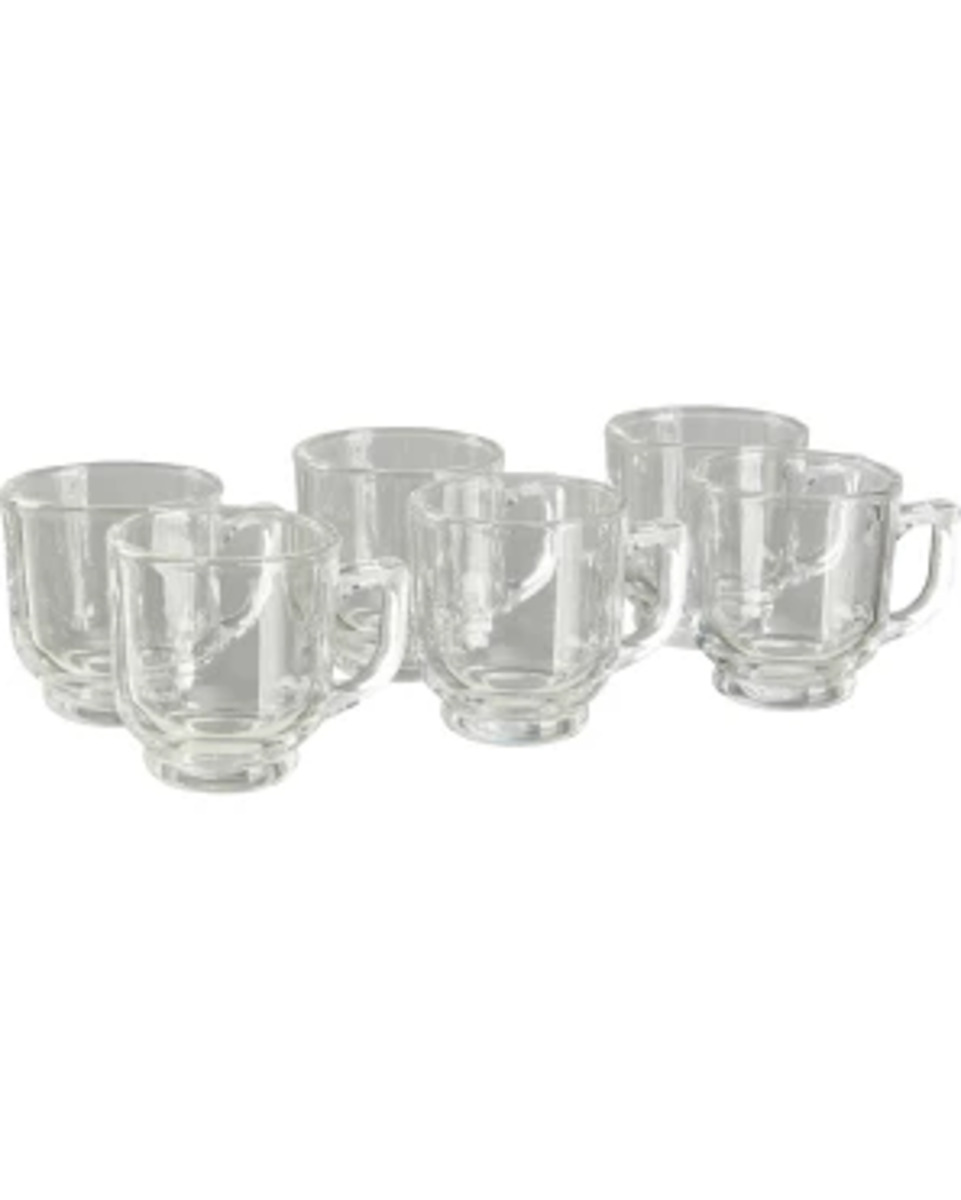 Bild 1 von Transparente Kaffeegläser, 6er-Pack, ca. 90 ml, klar