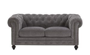 uno Einzelsofa Chesterfield Stoff