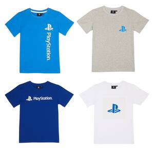 Kinder-T-Shirts »Playstation«, 2-St.-Packg.