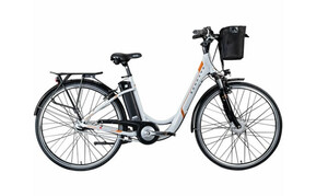 Zündapp E-Bike City Z517 Damen 28 Zoll RH 48cm 7-Gang 374 Wh weiß orange