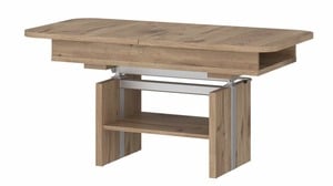 Couchtisch Viking Eiche 110 x 65 cm - ausziehbar - CORTADO