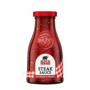 Block House Steak Sauce Mit Tomate & Peffer (280 g)