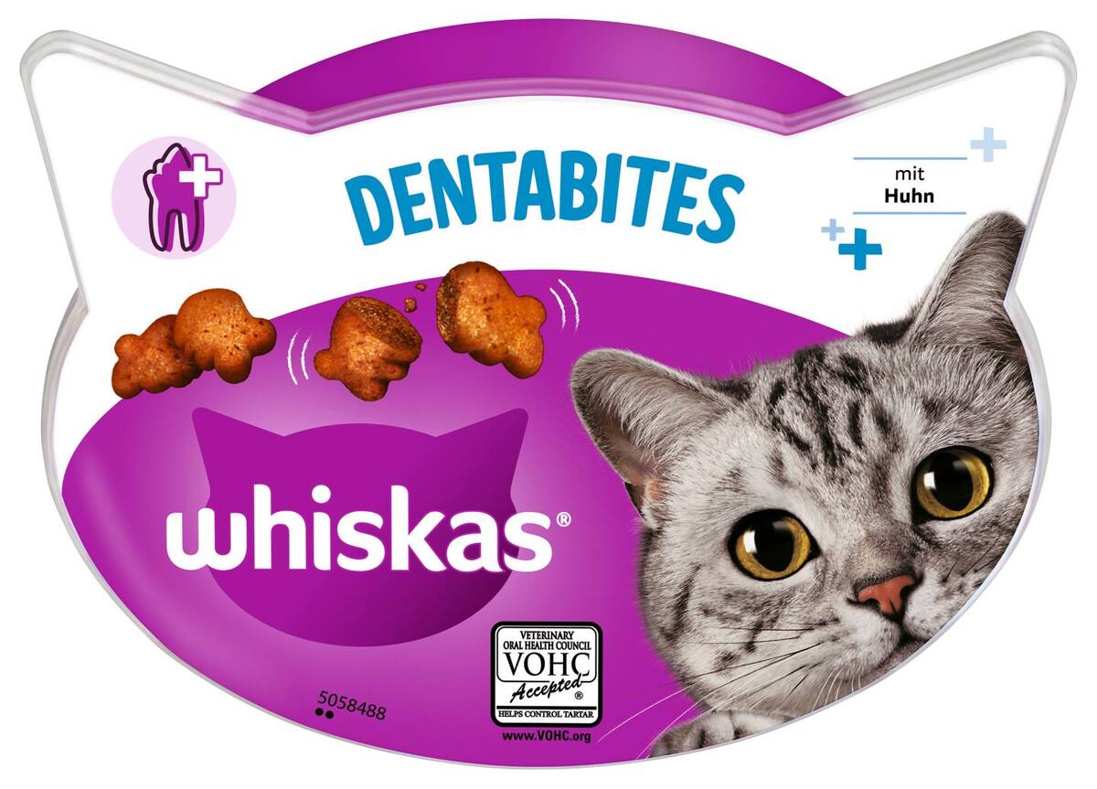 Bild 1 von WHISKAS oder DREAMIES Katzensnacks, 40 - 100-g-Packg.