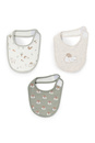 Bild 1 von C&A Multipack 3er-Waldtiere-Baby-Lätzchen, Beige, Größe: 1 size