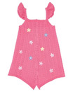 Bild 1 von Strick-Jumpsuit, Ergee, Stickereien, pink