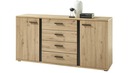 Bild 1 von Sideboard mit 4 Schubladen Artisan Eiche 170 cm - KANADA