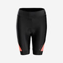 Bild 1 von Kurze Radhose RC500 Damen schwarz/rot